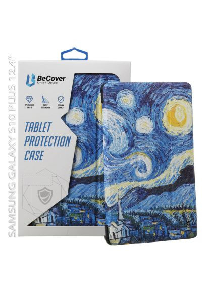 Чохол до планшета -X826) 12.4" Night (712245) BeCover Smart Case Samsung Galaxy Tab S10 Plus (SM-X820/SM (366502962)