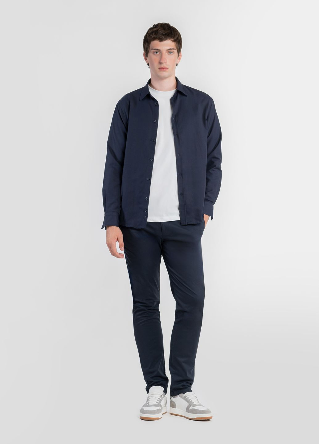 Сорочка чоловіча синя Arber RALPH.1 (361125638)