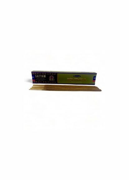 Аромапалочки premium incense sticks пыльцевая аромат 15 гр. Молодость Satya (317309052)