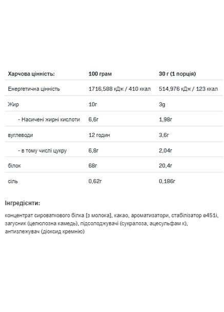 Сироватковий протеїн Whey Lactose Free шоколадний для спортсменів без лактози білкова добавка Allnutrition (368989277)