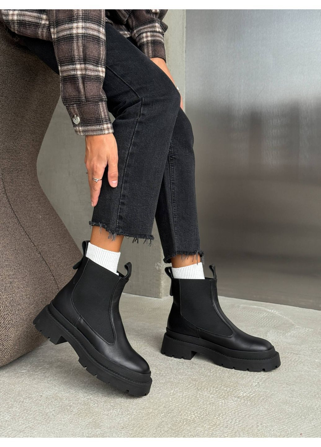 Осенние челси демисезонные No Brand