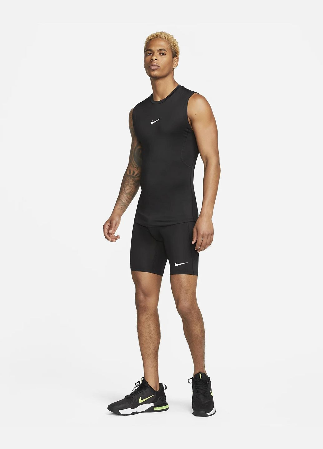 Компрессионные Шорты Pro Dri-FIT Long horts(FB7963-010) S Nike (298690355)