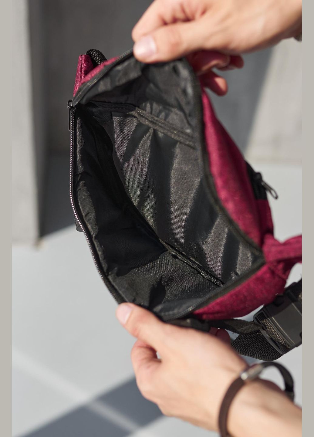 Бананка Fazan красный меланж var3 No Brand (333819813)