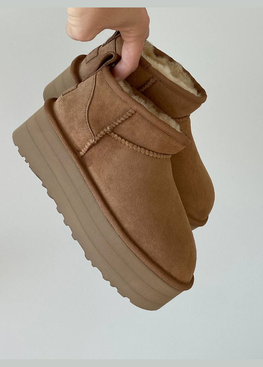 Уггі Платформа Замшеві Classic Ultra Mini Platform UGG (304274194)