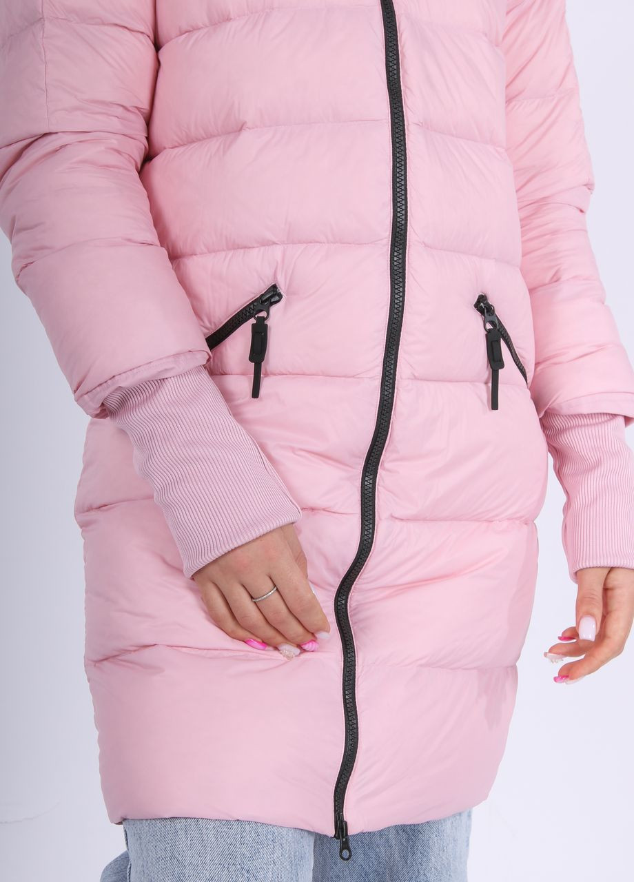 Рожевий демісезонний Пуховик Reebok