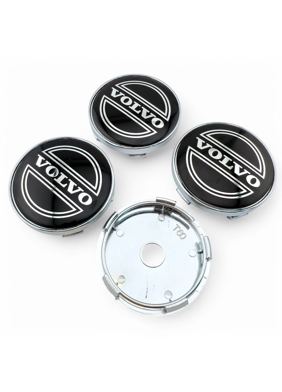 Ковпачки в диски Вольво заглушки для дисків 60/56 мм. (4 шт.) Volvo (354698480)