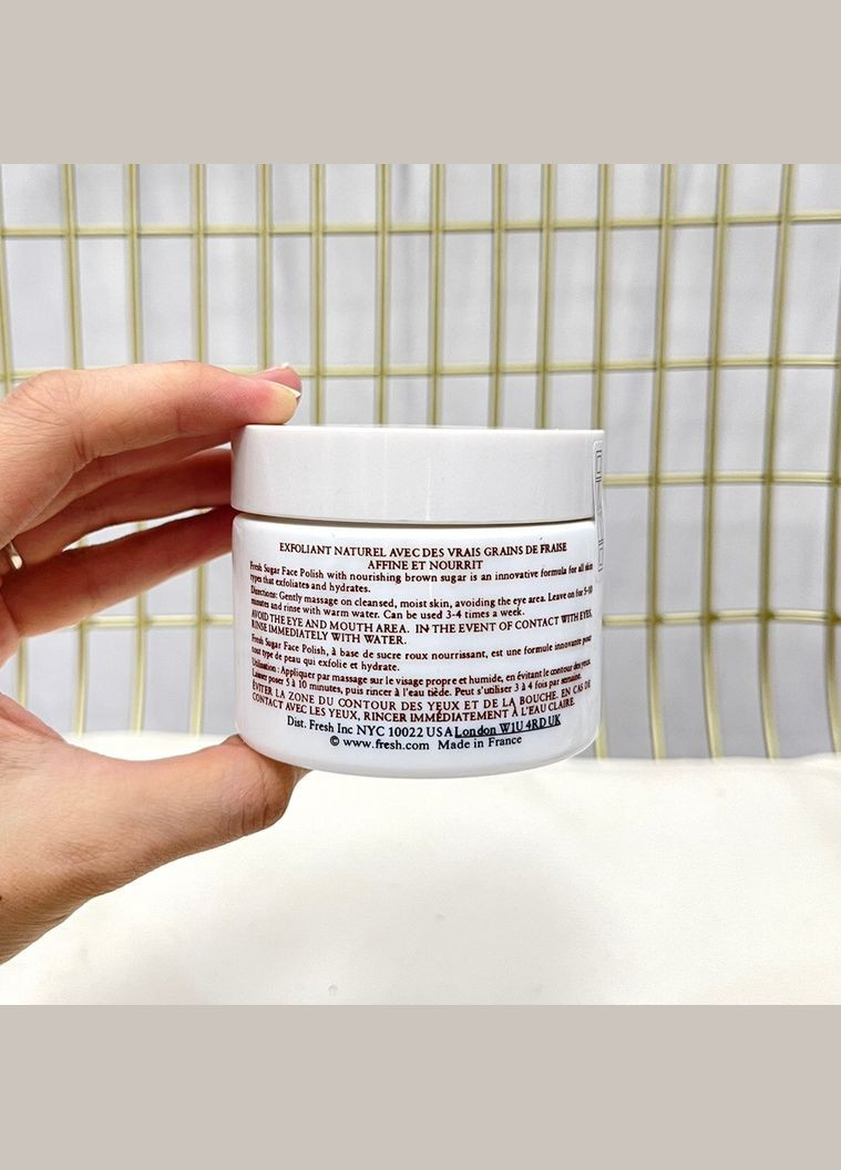 Універсальна очищающа маска-скраб з натурального коричневого цукру Sugar Face Polish 125г Fresh (332666032)