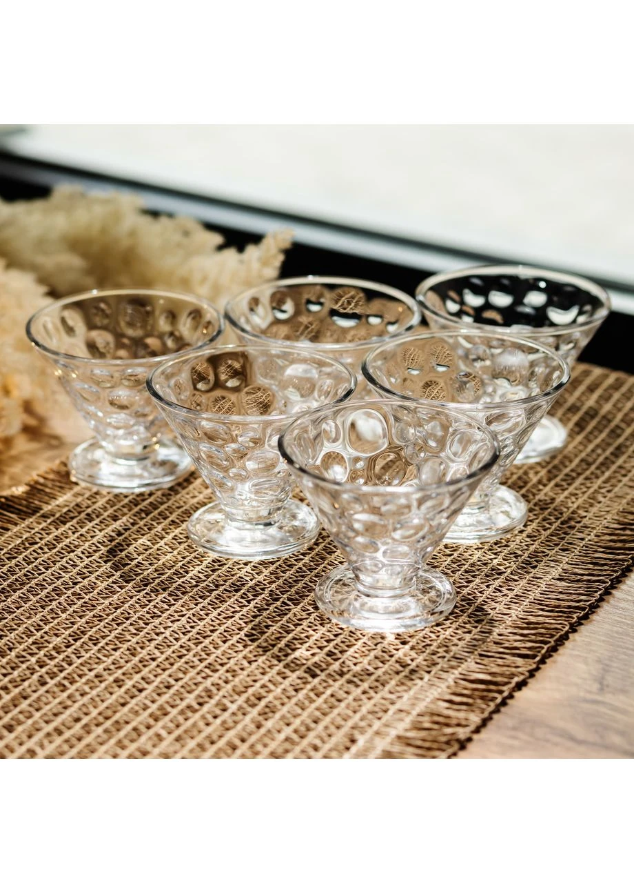Набор креманок на ножке Dessert Bowl 6 штук по 180 мл HP-17-53 Yiwu (391591992)