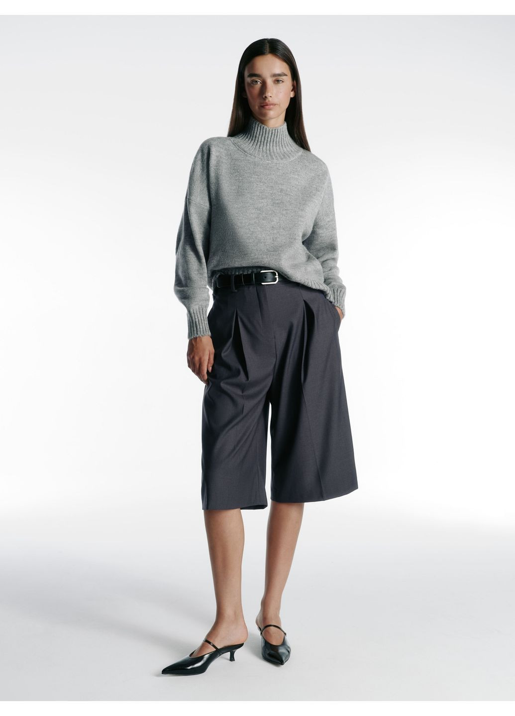 Серый свитер freya O.TAJE