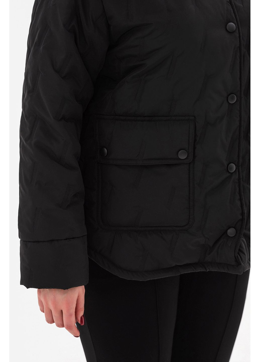 Чорна демісезонна куртка janett Garne