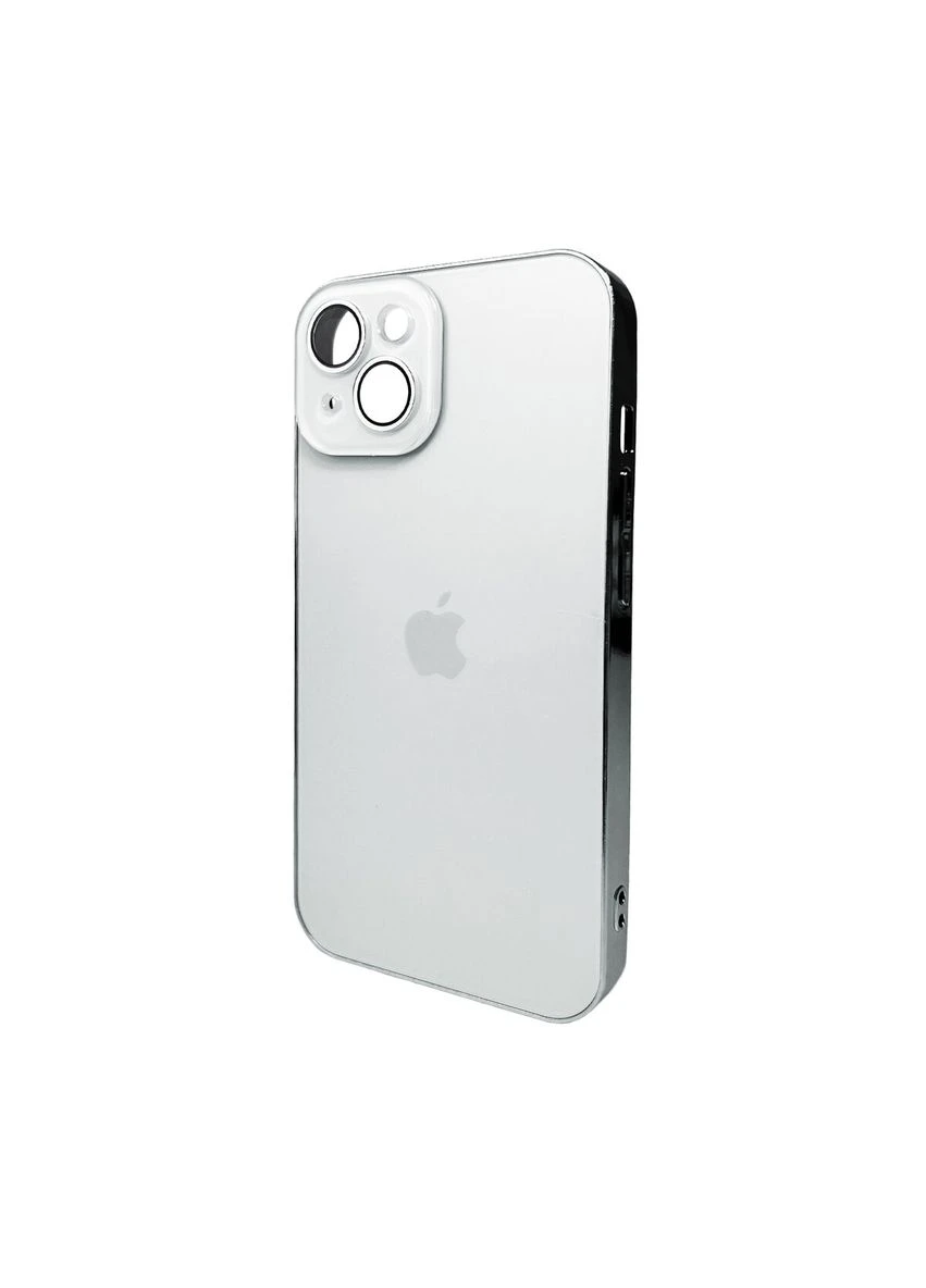 Чохол для смартфона for Apple iPhone 15 White (AGSappiFRP15White) AG Glass Sapphire Frame MagSafe Logo (340061598)
