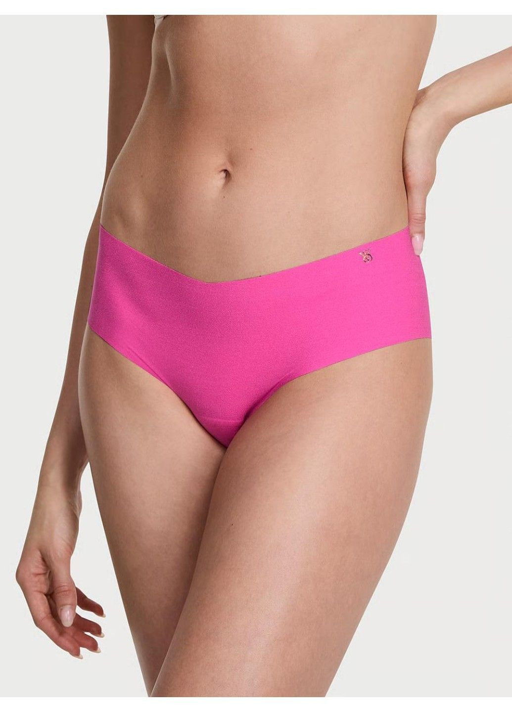 Трусики-чики женские бесшовные No-Show Cheeky Panty розовые Victoria's Secret (362461111)