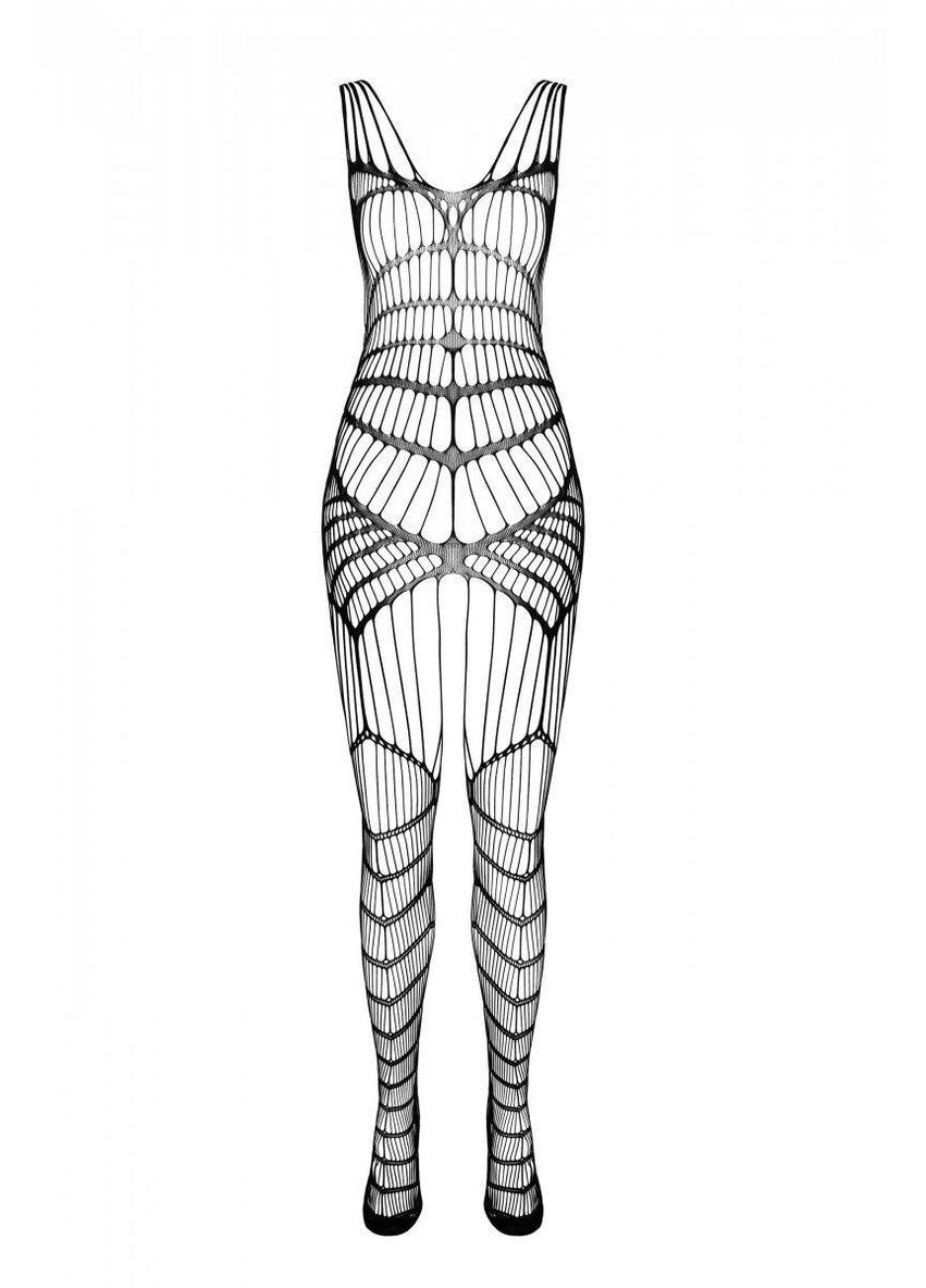 Тілесний мереживний бодістокінг зі складним вертикальним плетінням CA004 Casmir (303892844)