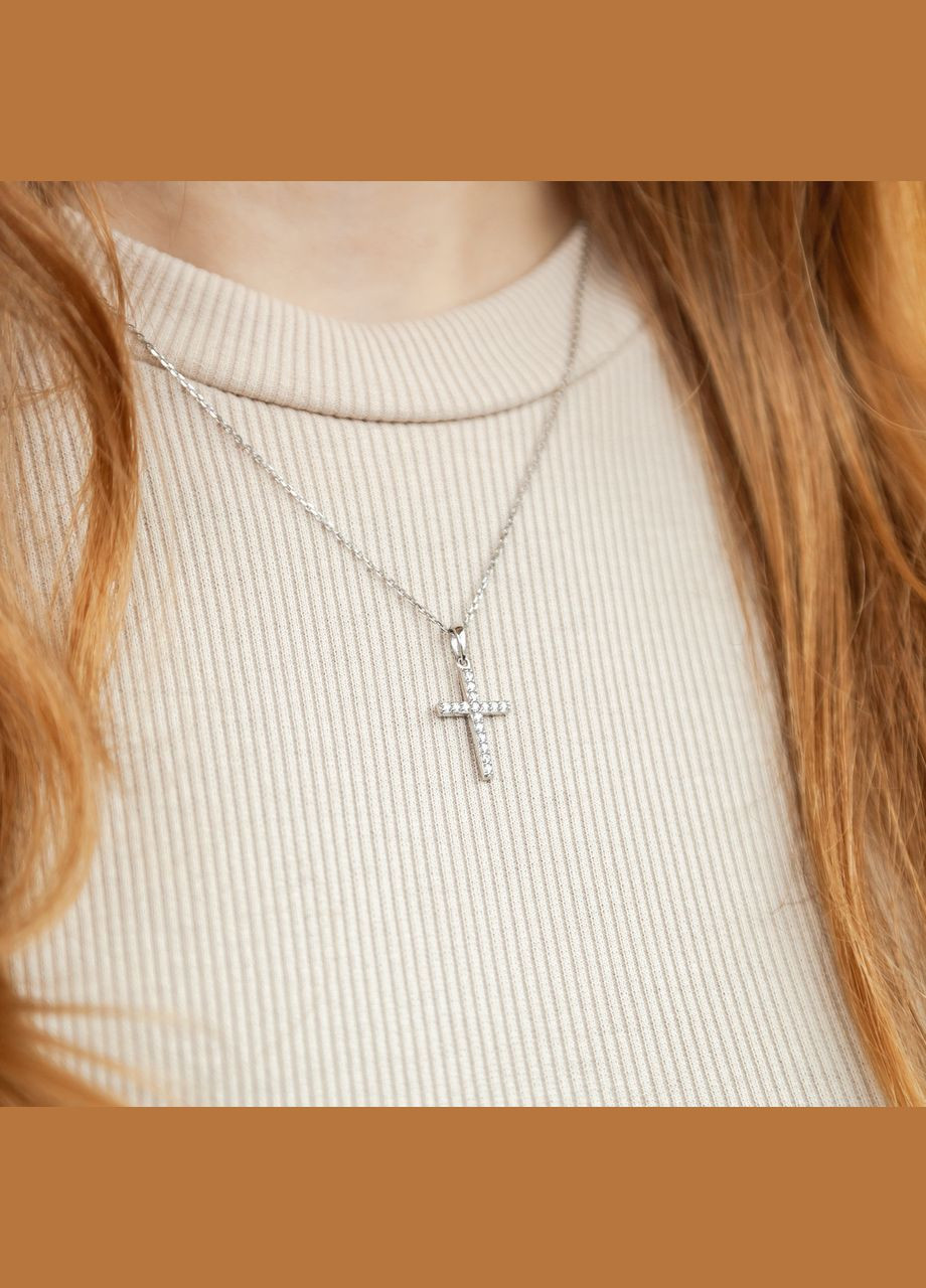 Серебряные серьги с аметистом и фианитами. Каштан (342335275)