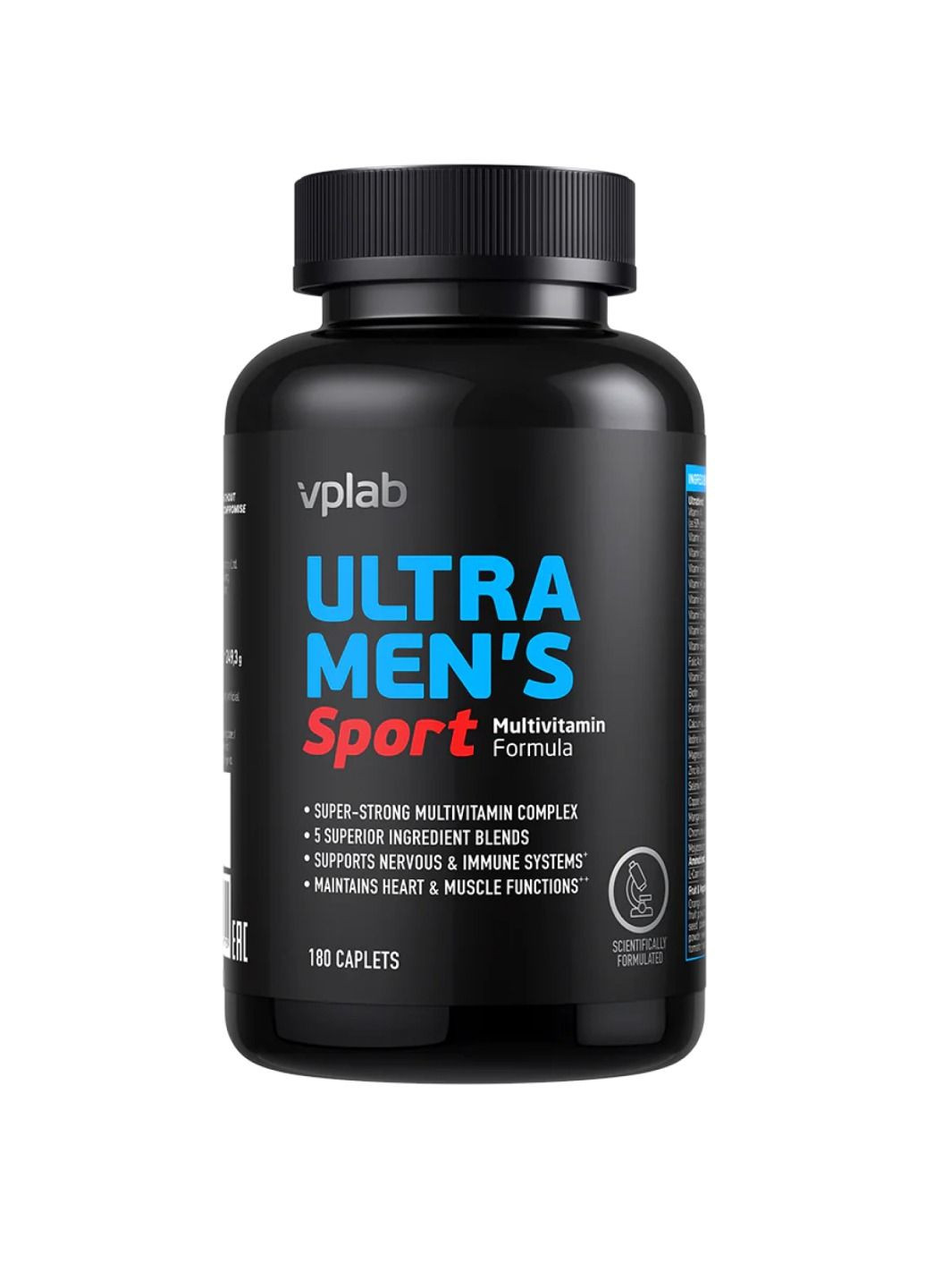 Комплекс вітамінів для чоловіків, Ultra Men's Sport Multivitamin - 180 caps VPLab Nutrition (280916944)