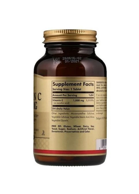 Vitamin C 1000 mg 90 Veg Tabs SOL-03275 Solgar (314696310)