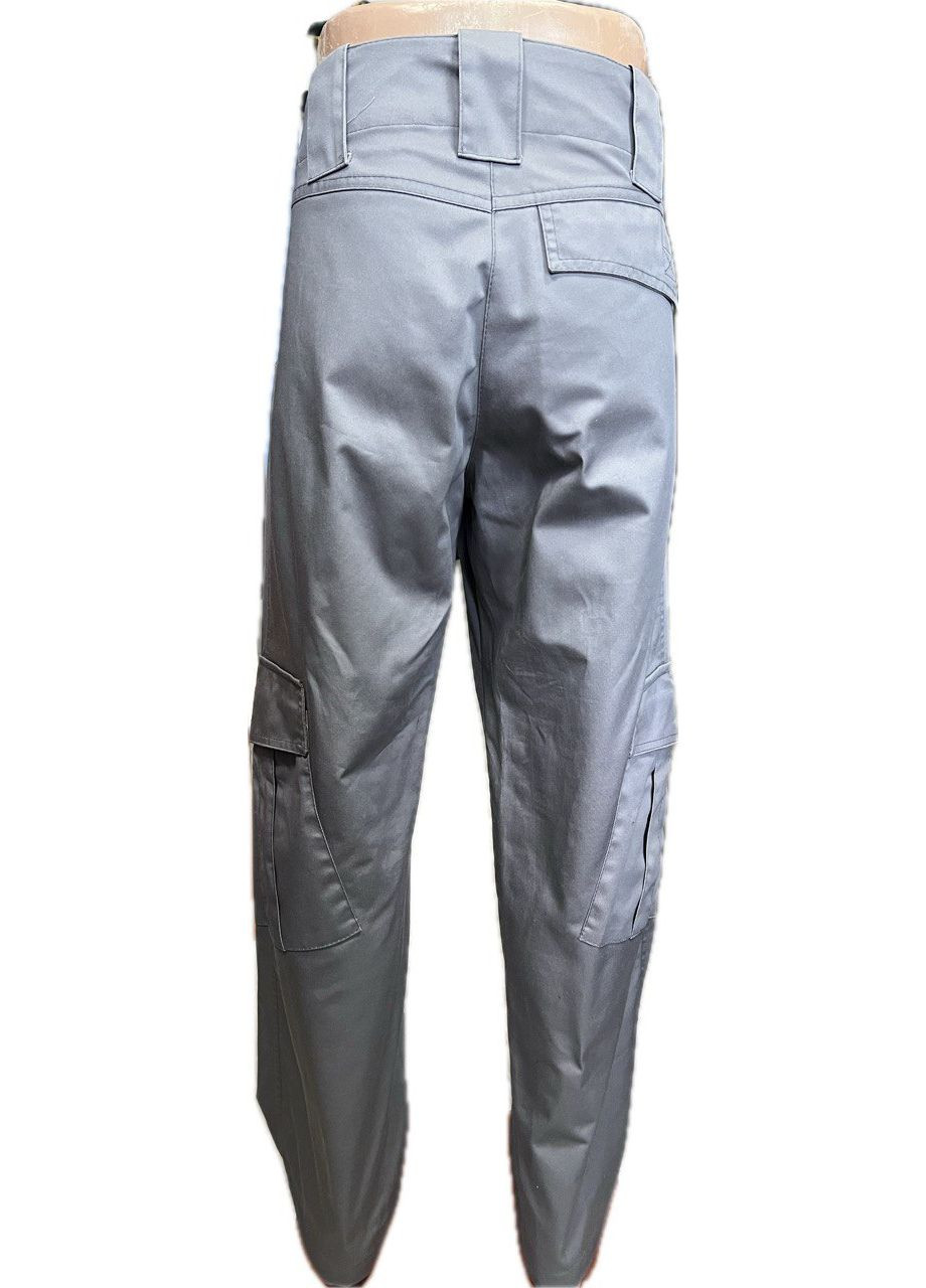 Серый демисезонный костюм рабочий (штаны+куртка) саржа, серый, 182/188см брючный ProsPerous чоловіча