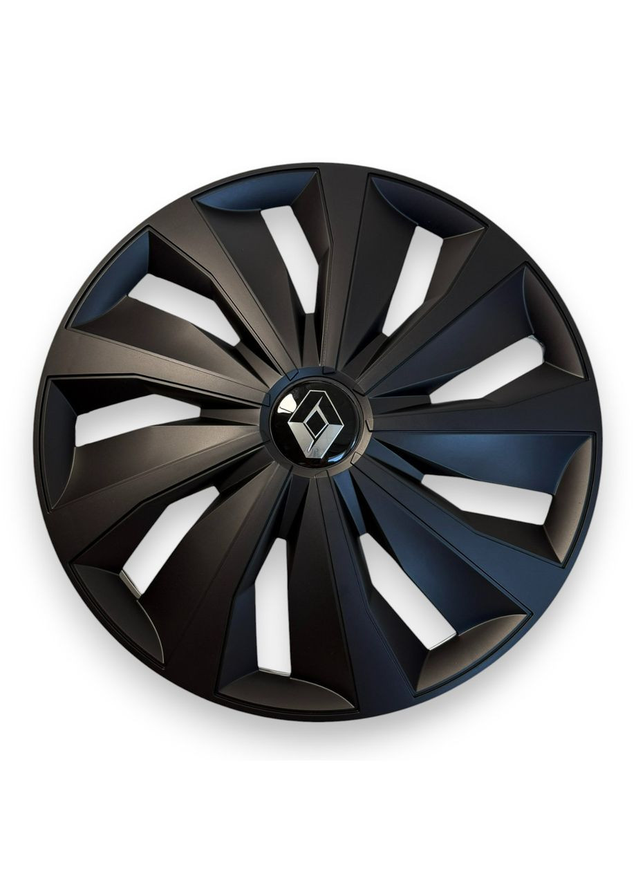 1 штука Колпак на колесо Grip Pro Black R14 с логотипом Renault колпаки на диски Грипп Про Блэк Р14 с логотипом Рено No Brand (364463644)