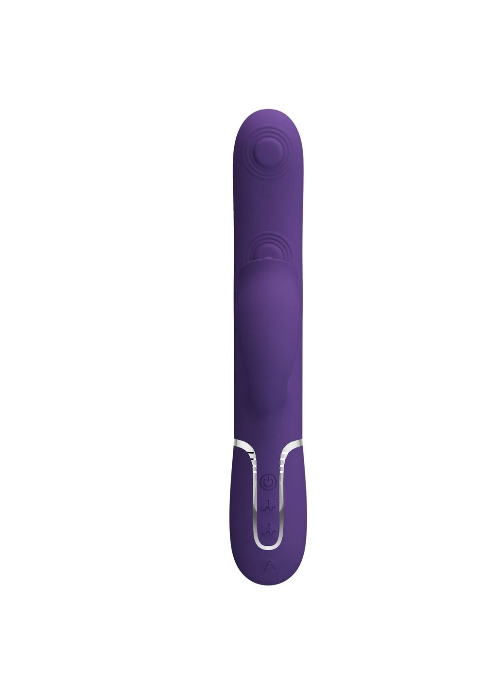 Вібратор Gigi dark purple, 7 thumping functions 7 licking modesPRETTY LOVE 17415 Pretty Love (391588467)