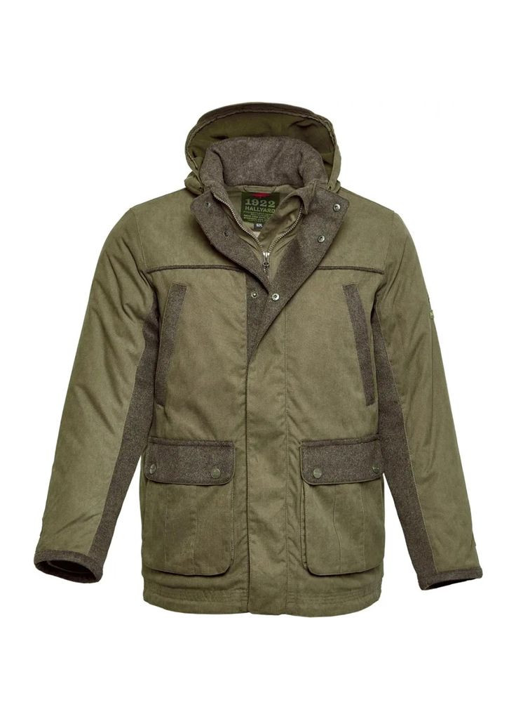 Коричнева куртка harier хакі (m508499) Hallyard Harier Хакі 48