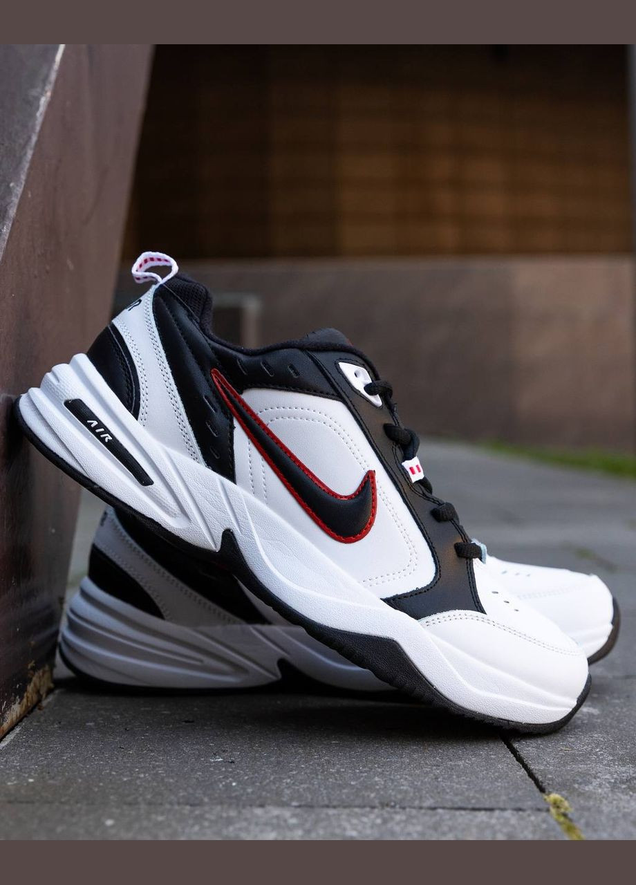 Черно-белые демисезонные мужские кроссовки No Brand