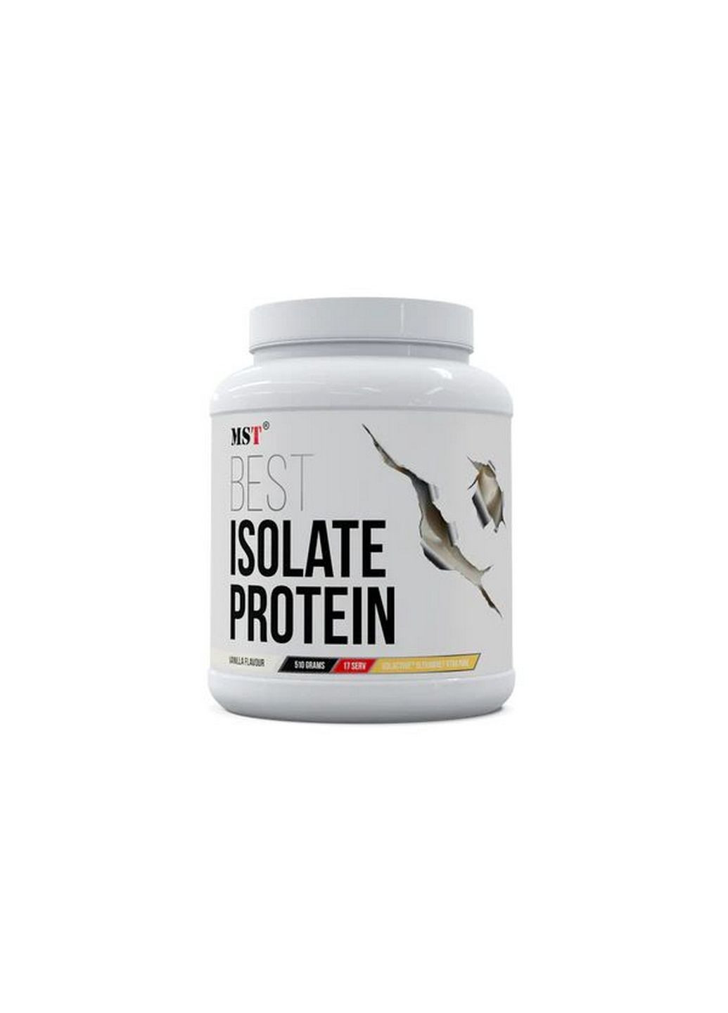 Протеин Best Isolate Protein, 510 грамм Клубника MST (293482035)