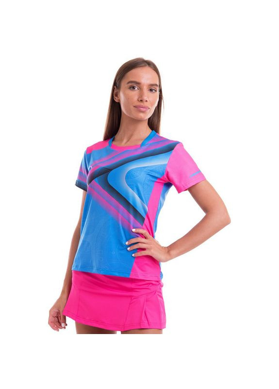 Форма для великого тенісу жіноча LD-1837B Блакитно-рожевий, (60506040) Lingo (323036220)