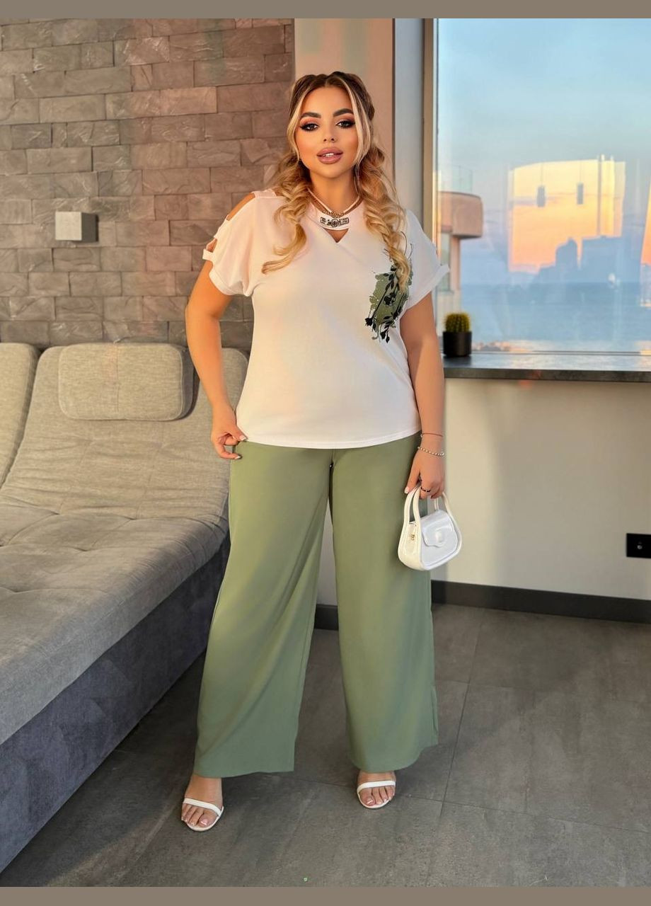 Костюм двійка штани + футболка Україна (337508601)