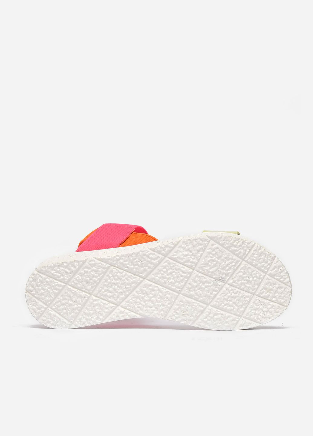 Босоніжки дитячі жовтого кольору з різнокольоровою вставкою Let's Shop (258265604)