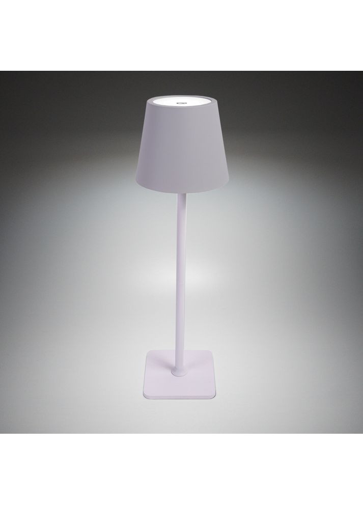 Настольная светодиодная лампа BRIZ с аккумулятором 4Вт Белая ESLLSE (354298558)