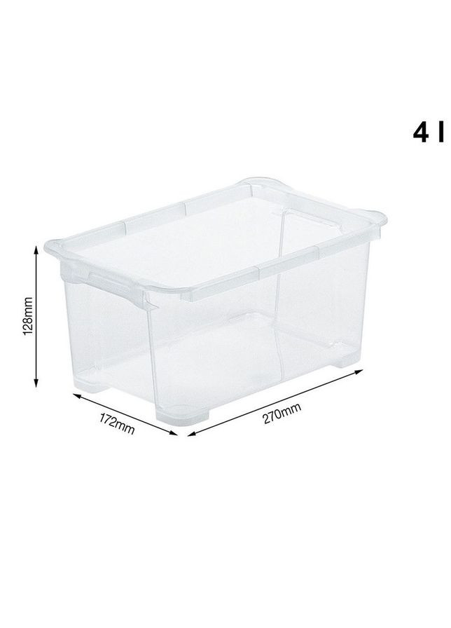 Контейнер для хранения пластиковый с крышкой Evo Easy 4 л (10069) Rotho (334009515)