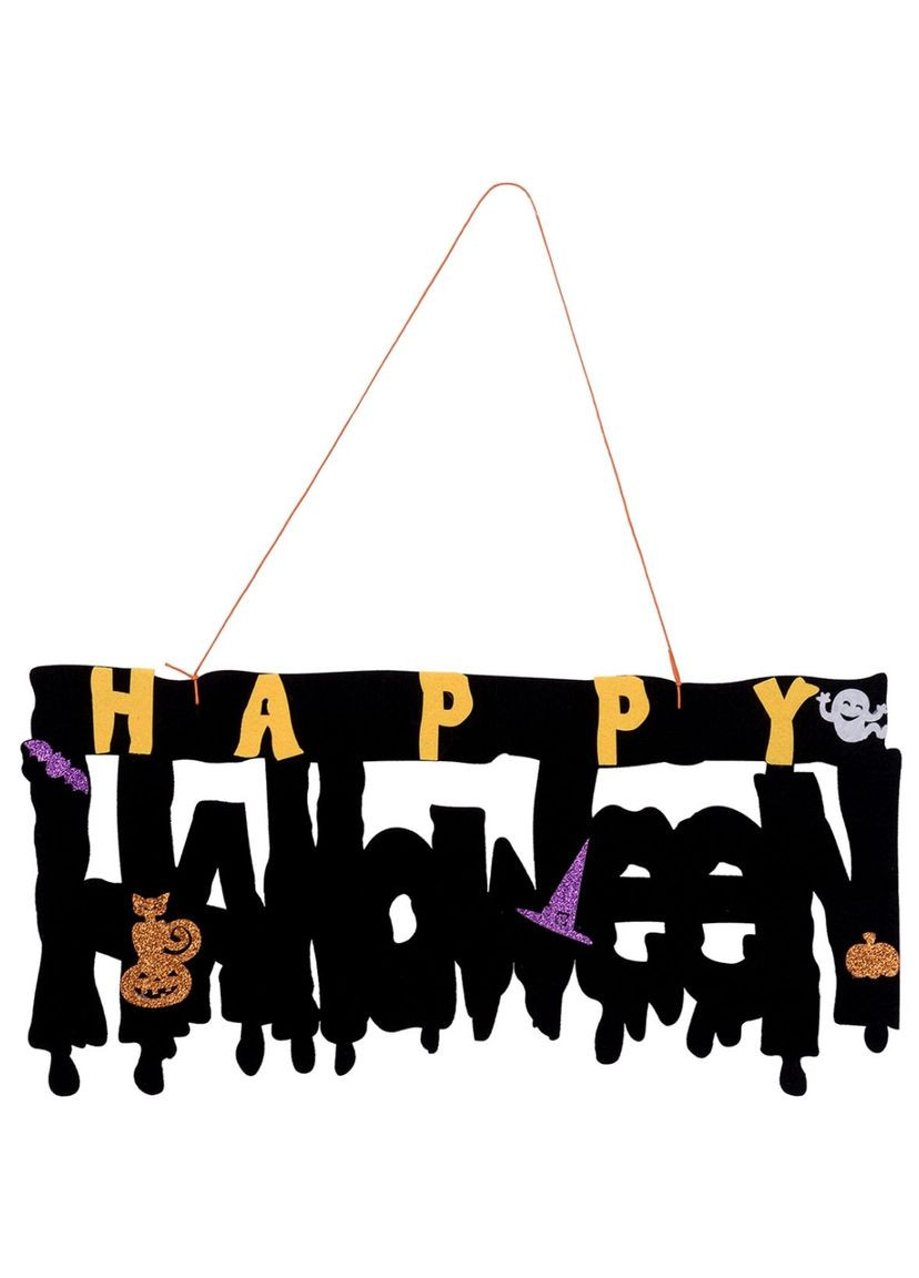 Декор Happy Halloween, 41х20 см, фетр () YES! Fun 973704 (337468736)