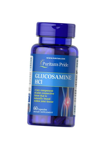 Глюкозамин гидрохлорид, Glucosamine HCl 680, Puritan's Pride 60капс (03367018) Puritans Pride (322724468)