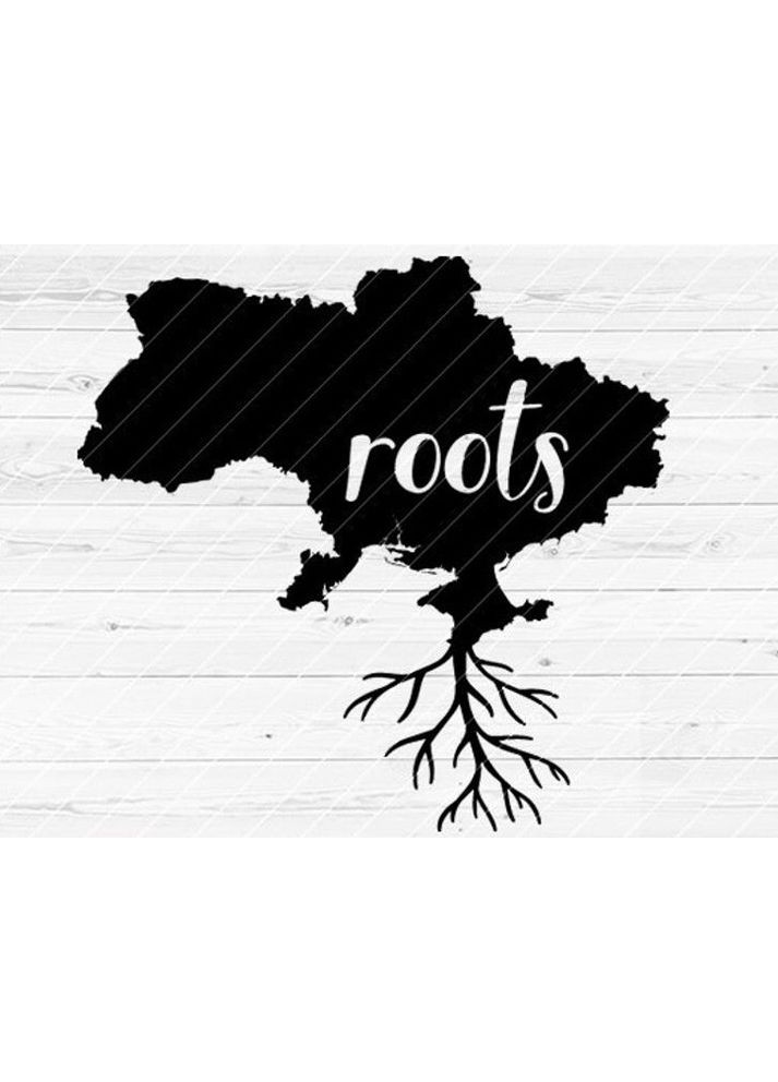 Декоративне панно Карта України Коріння, Ukraine Roots Poleno (367953001)