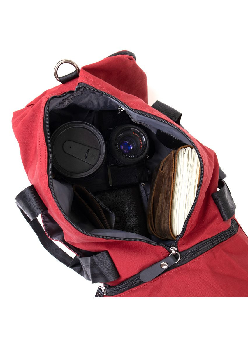 Спортивна сумка текстильна 20642 Малинова Vintage (366880943)