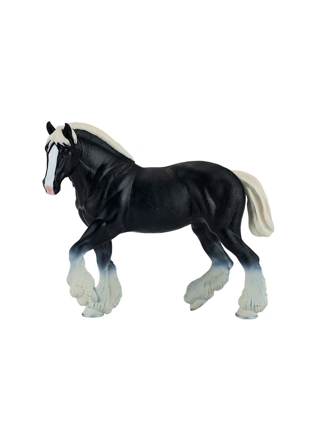 Игрушка фигурка конь Клайдсдейл черный (381083) Mojo (369726881)