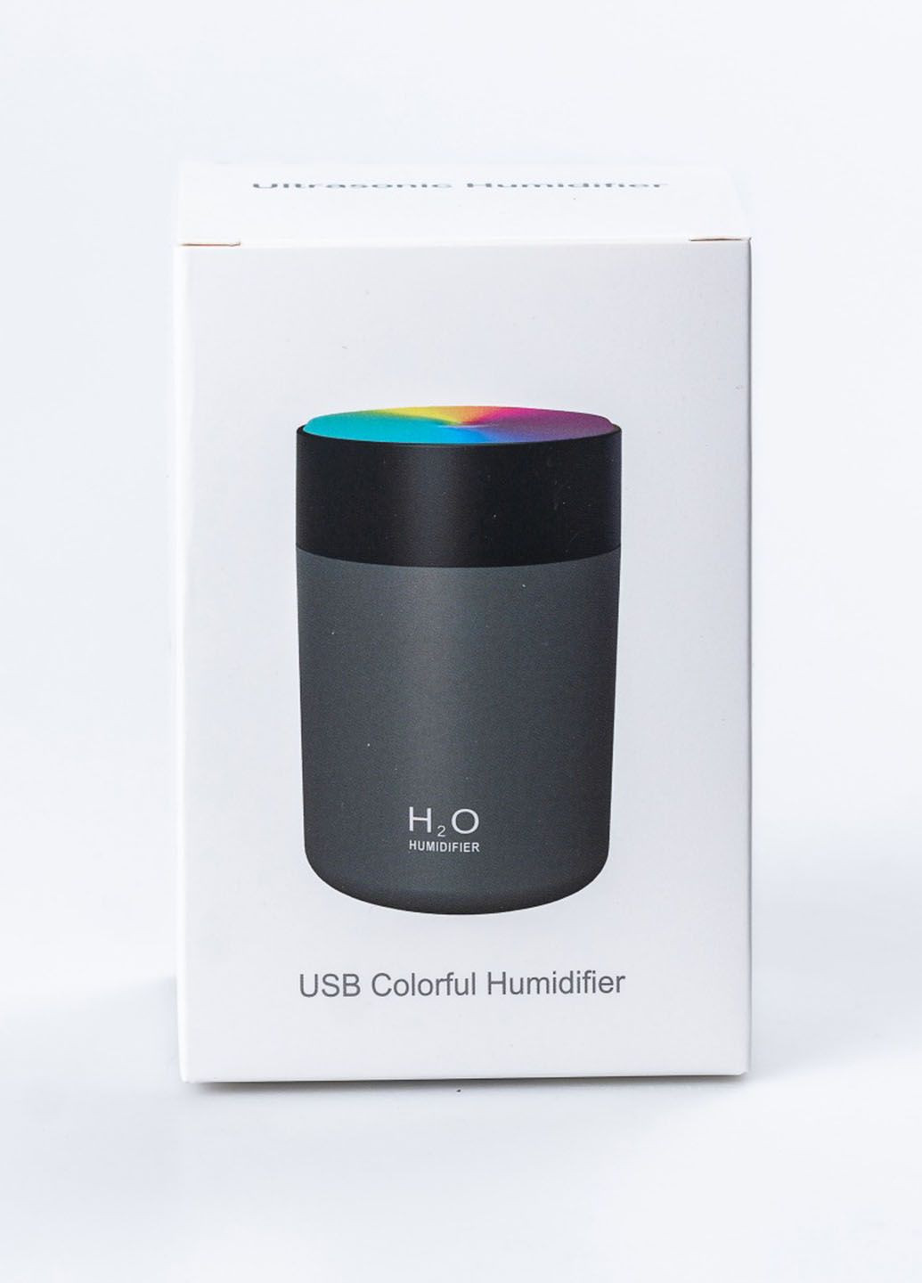 Зволожувач повітря ультразвуковий UKC H2O аромадифузор з RGB дсвічуванням 300 мл Humidifier (290416623)