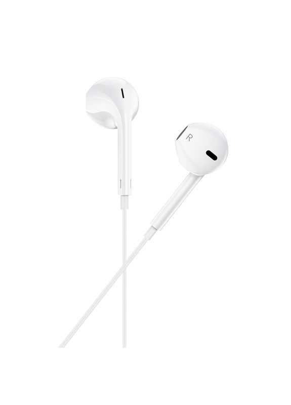 Наушники с микрофоном JD008 EarPhone (3.5мм)- белый Jokade (368852428)