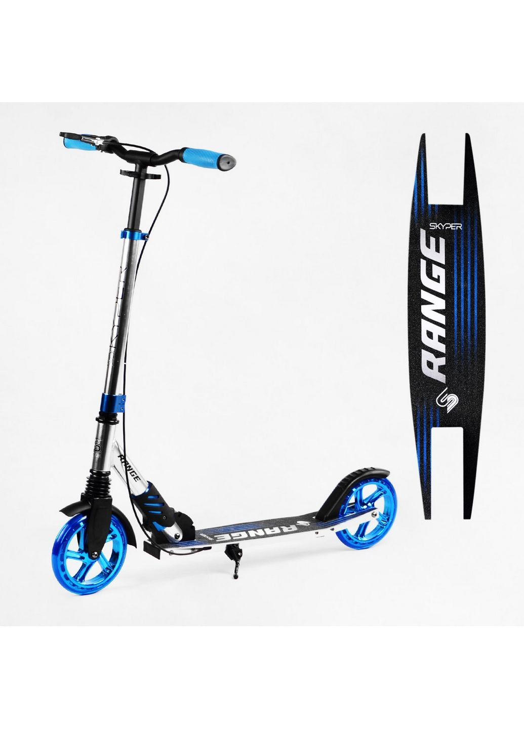 Двухколесный самокат 57х12х85-105 см Skyper (289461404)