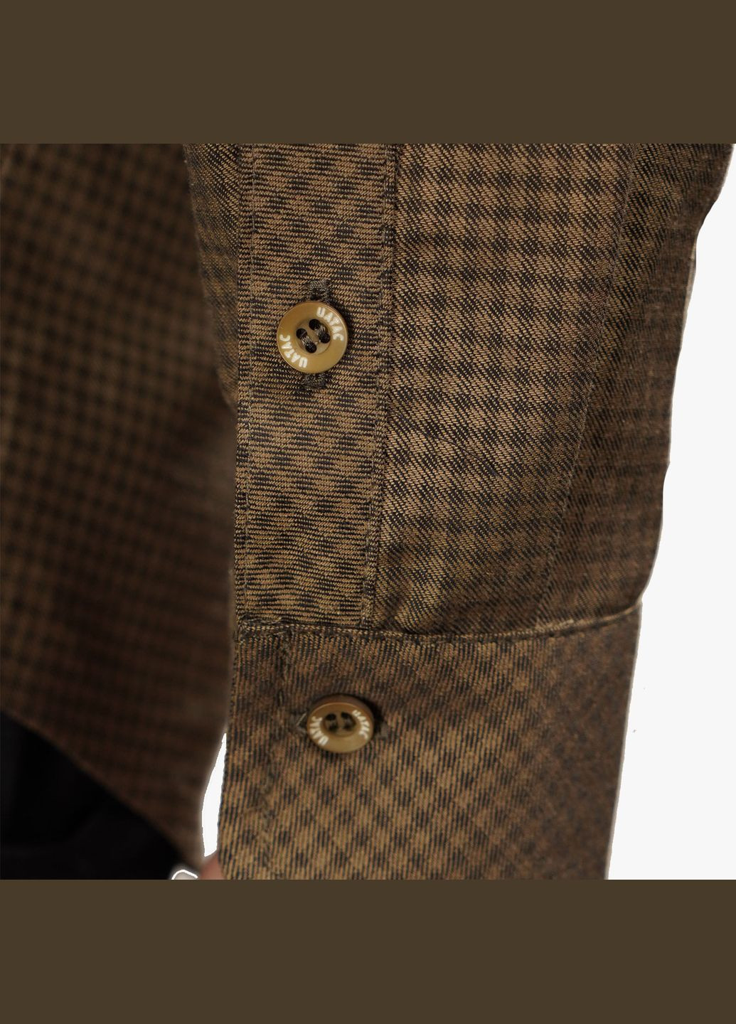 Рубашка Plaid в клетку Хаки | UATAC (316086348)