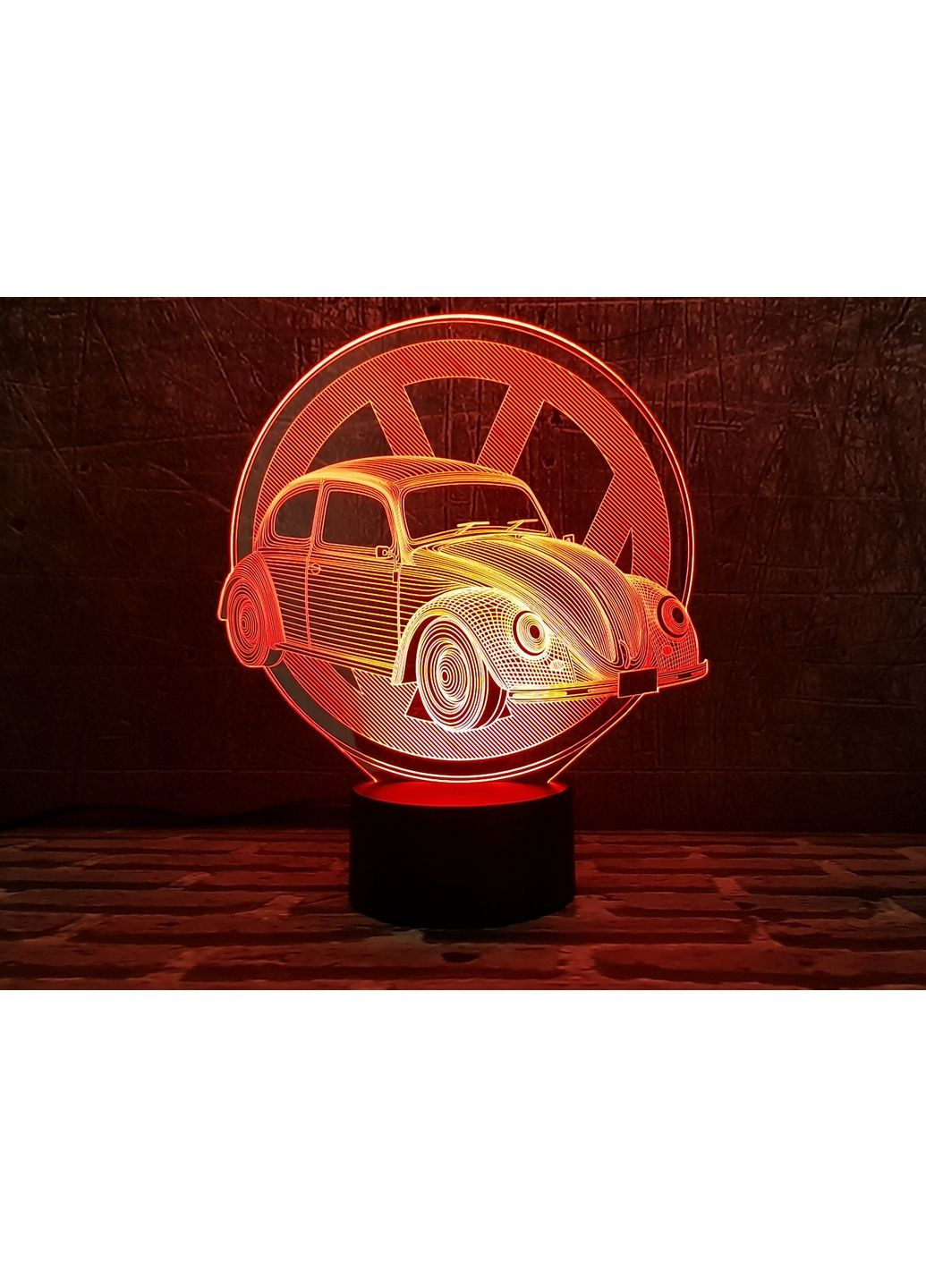 3D нічник-світильник "Автомобіль 27" 3DTOYSLAMP (279323378)