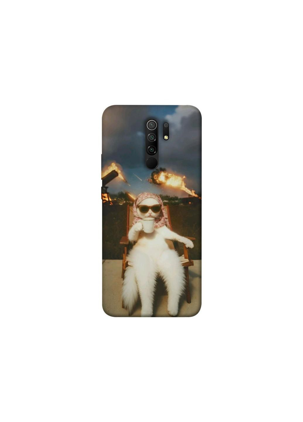 Чохол на Xiaomi Redmi 9 Exploding Kittens ver.1 Frontalka (361332979)