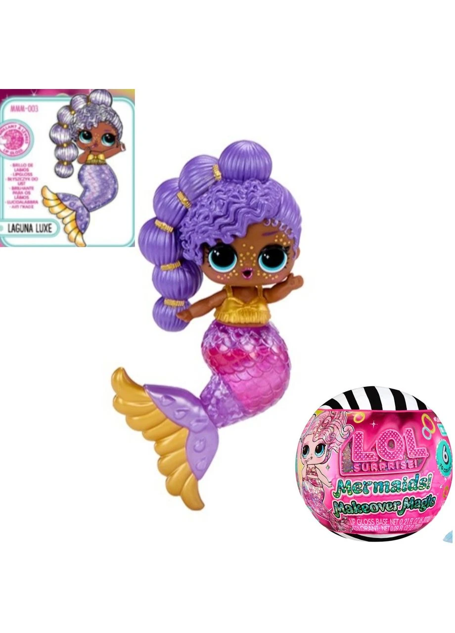 Лялька LOL Surprise Mermaids Makeover Magic Tots Laguna luxe Ігровий набір із лялькою Милі русалоньки 596301 L.O.L. Surprise! (390487396)
