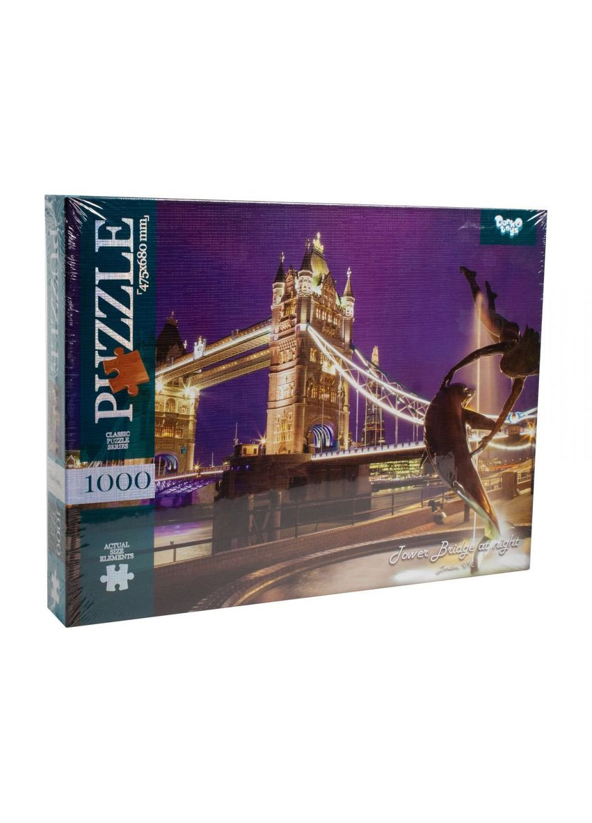 Пазлы "Тауэрский мост, Лондон", 1000 элементов Dankotoys (290109883)
