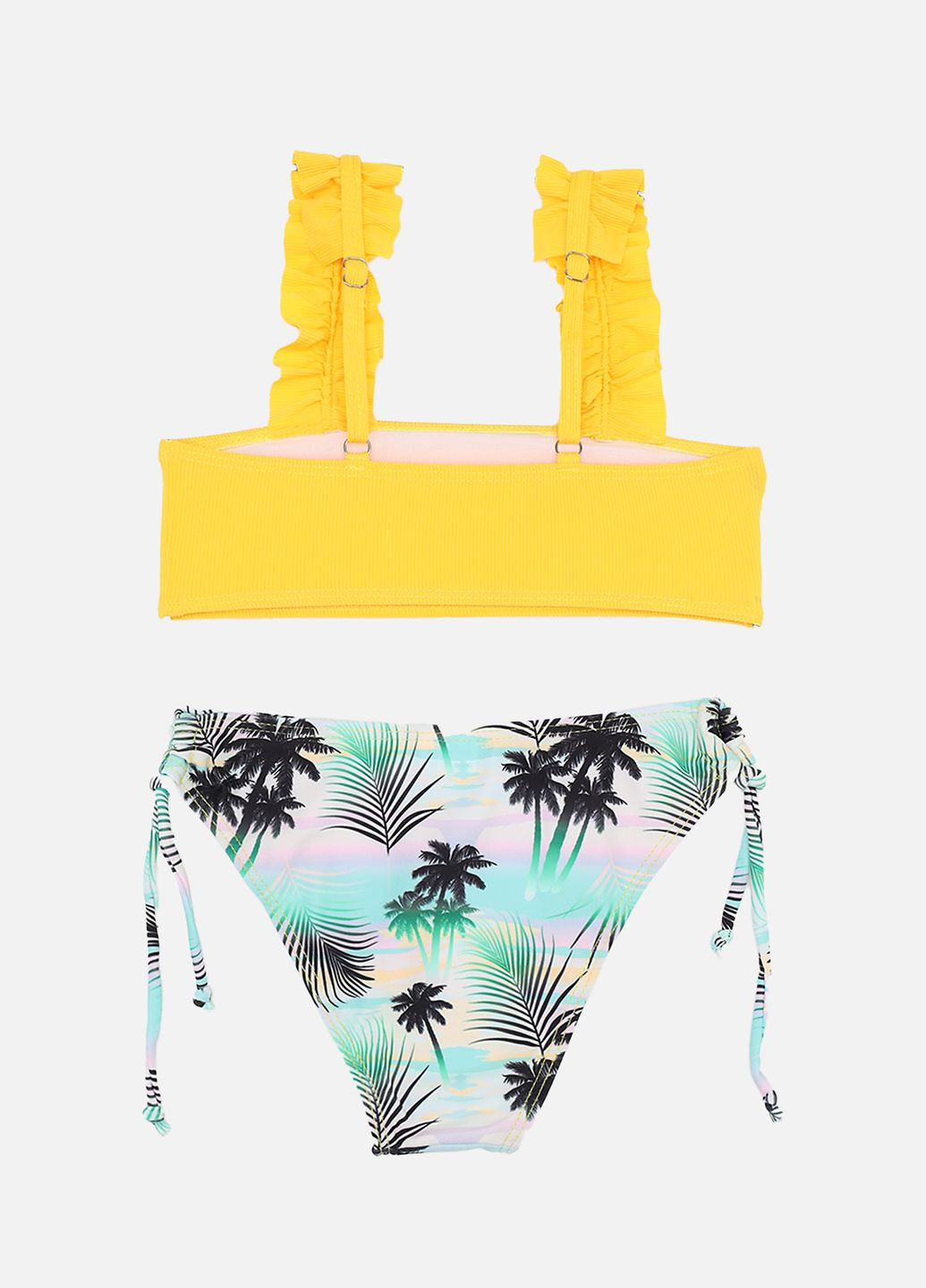 Желтый летний купальник для девочки цвет желтый cb-00270372 No Brand