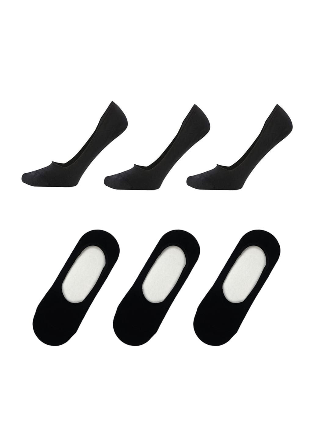 Набор следов 3 пары, Черный, 39-41 Rovix Сліди (299306344)