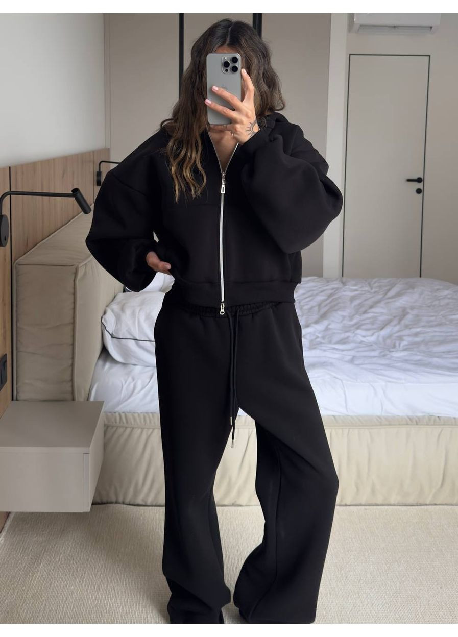 Стильний комфортний костюм | Турецька трьохнитка на флісі Україна (366671232)