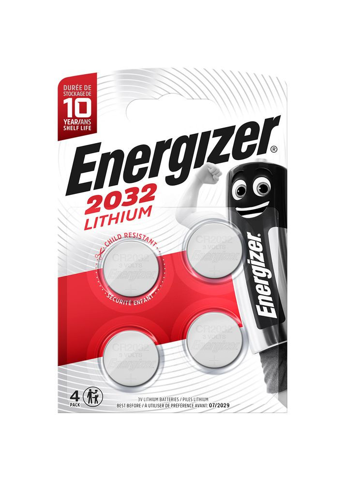 Батарейки Lithium CR2032 4 шт (E300830102) Energizer (307436339)