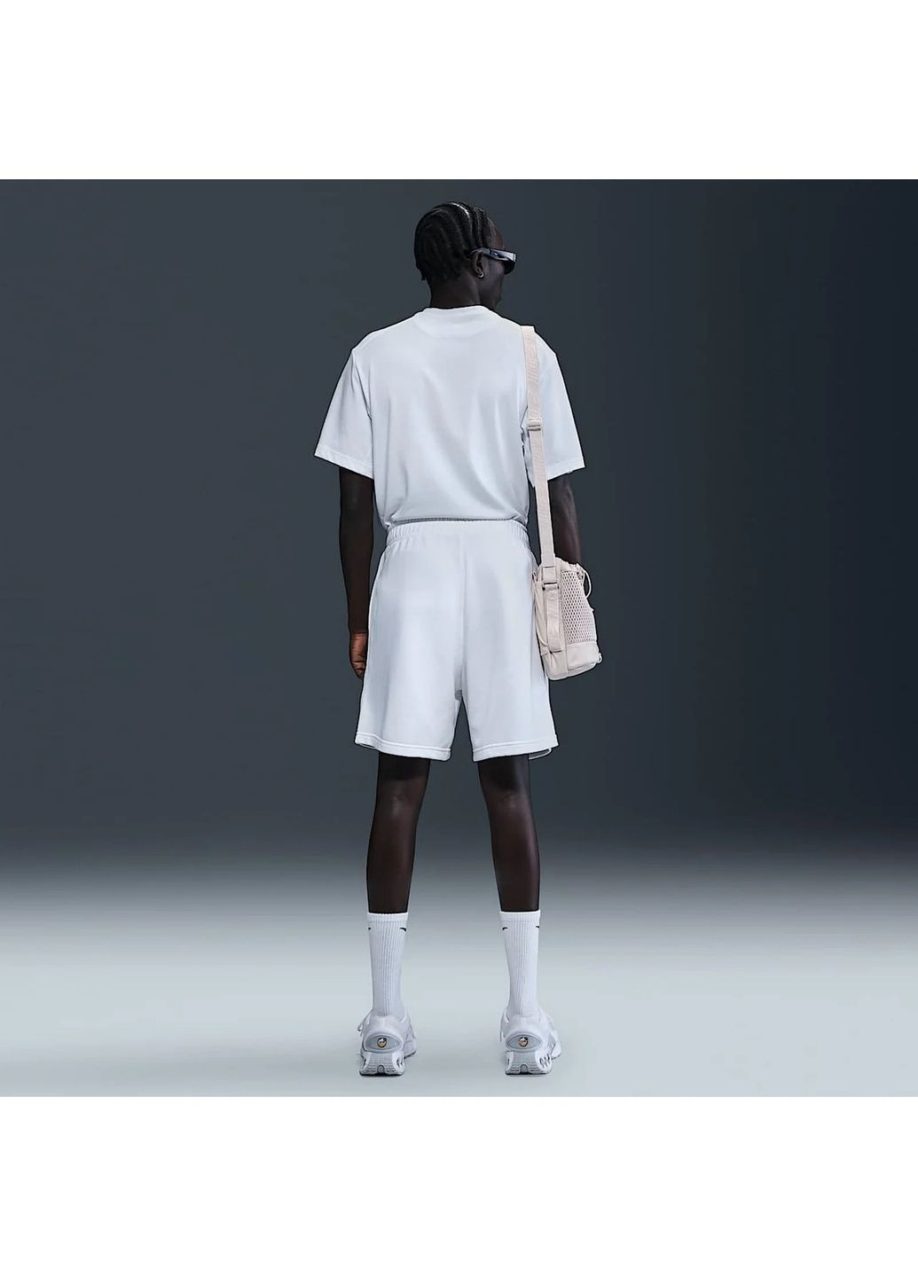 Шорти чоловічі Air French Terry White Nike (366039262)