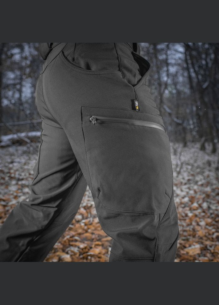 Брюки Soft Shell Winter Black M-TAC (315339303)